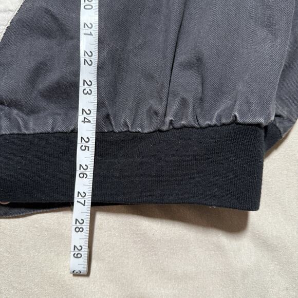 Vintage Jeff Hamilton NHL Pittsburgh Penguins Leather Varsity Jacket Large USA - Picture 11 of 12